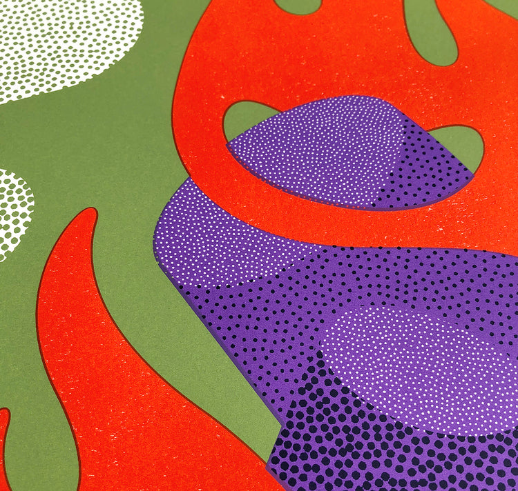 Joël Roth - Plakat "Feuer"