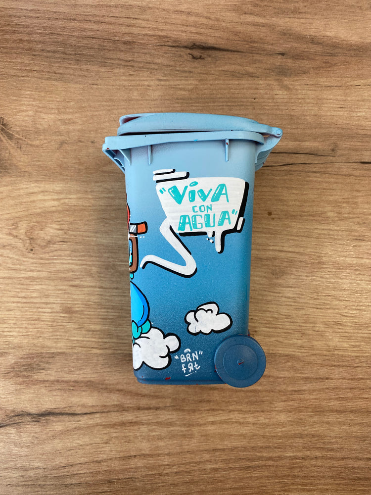 Brainfart x Vica Con Agua - Mini Cup Barrels "Lucky Water Cat" (firmato da L Loko e Hero)