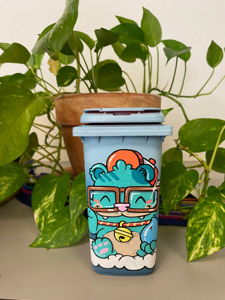 Brainfart x Vica Con Agua - Mini Cup Barrels "Lucky Water Cat" (firmato da L Loko e Hero)