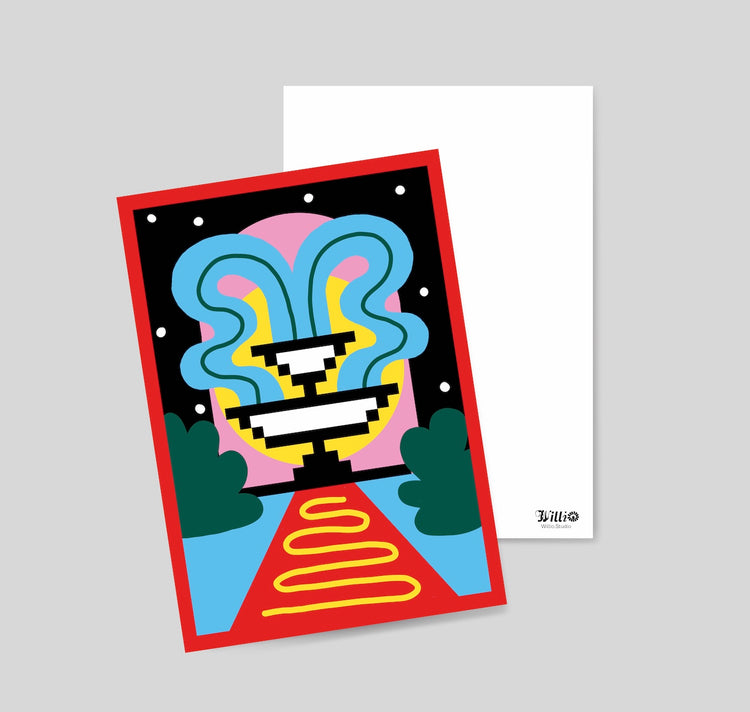 Willio Studio - Karte "Fountain"