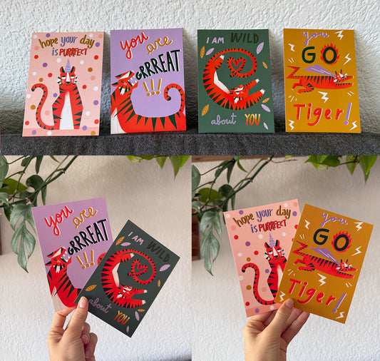 Giulia Martinelli - Postkartenset "GRRReeting Cards"
