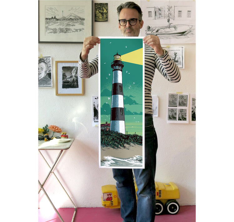 Benjamin Güdel - Plakat "Leuchtturm"
