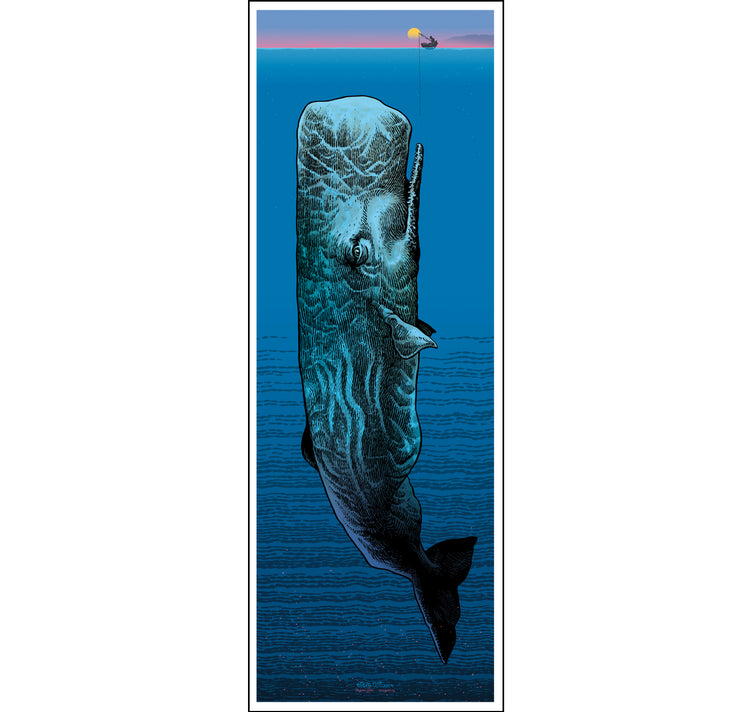 Benjamin Güdel - Plakat "Walfisch"