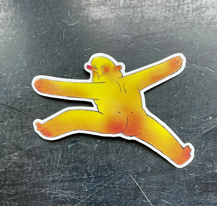 Sarah Rothenberger - Adesivo "Abbracci".