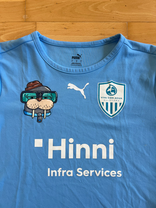 Brainfart x Viva con Agua Fussballtrikots "Walross" – jedes ein Unikat (NICHT WASCHBAR!)