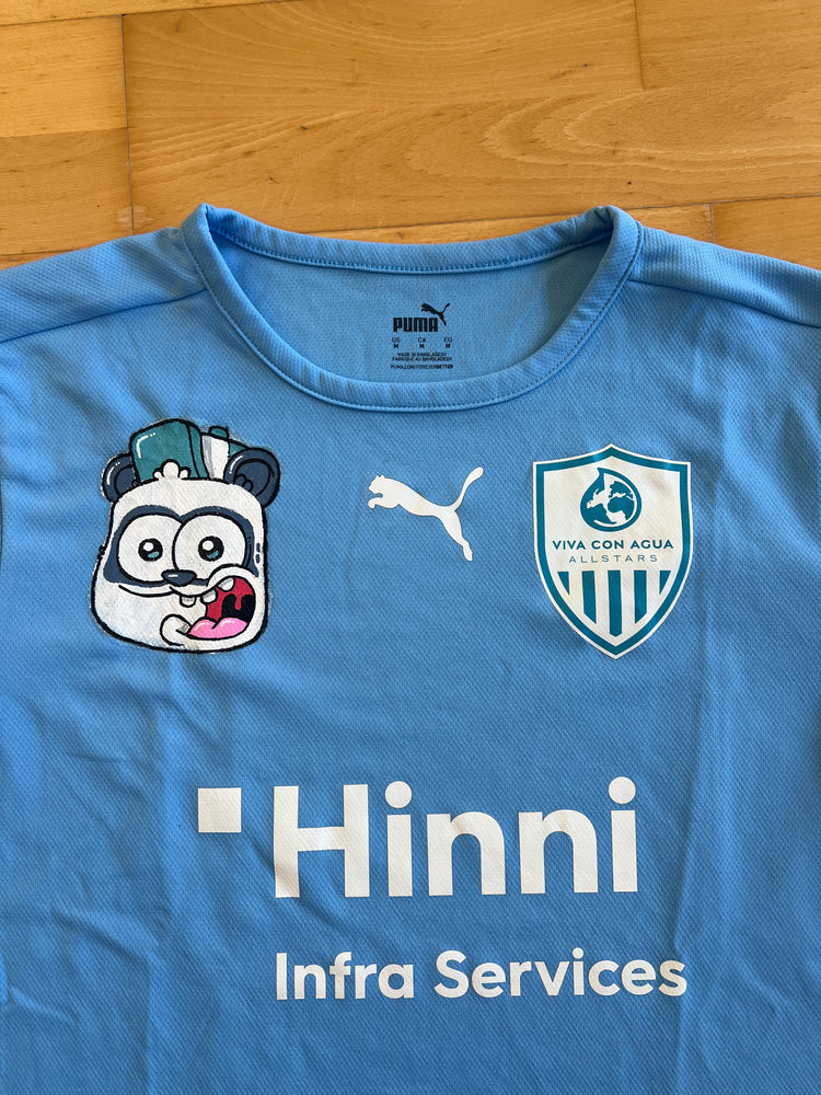 Brainfart x Viva con Agua Fussballtrikots "Panda" – jedes ein Unikat (NICHT WASCHBAR!)