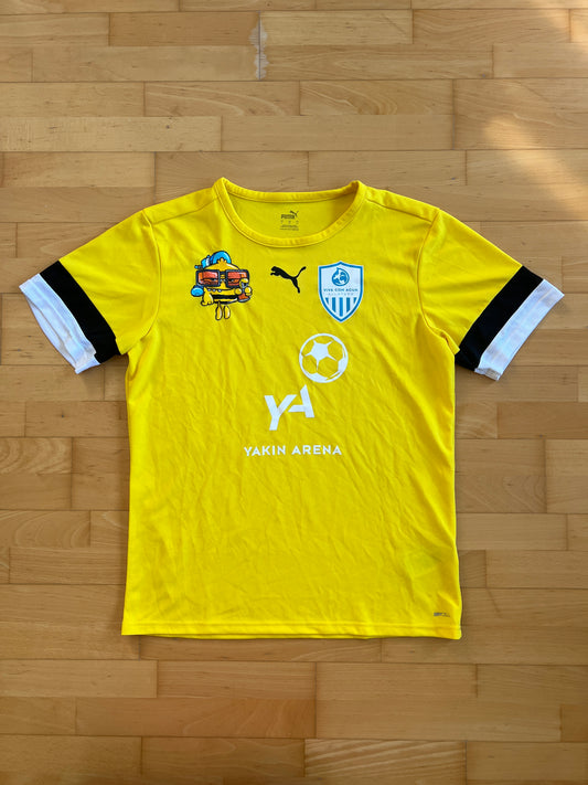 Brainfart x Viva con Agua Fussballtrikots "Biene" – jedes ein Unikat (NICHT WASCHBAR!)