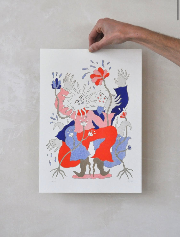 Camille Rotzetter - Print "the cosmic dance"