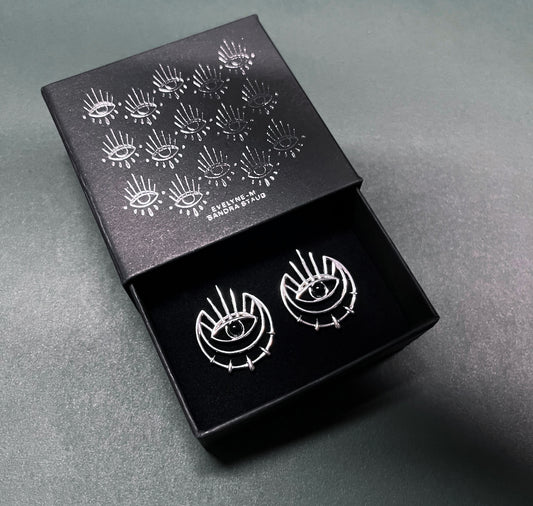 Sandra Staub x Evelyne-M - Ohrstecker Bold (silber)