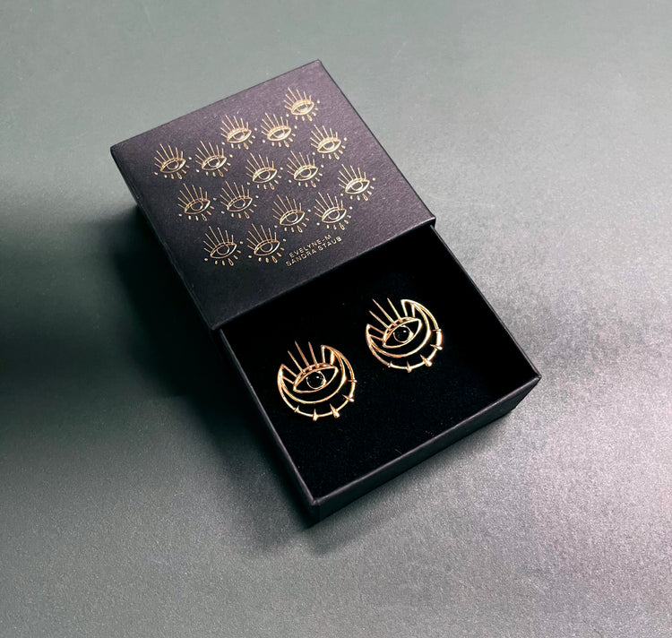 Sandra Staub x Evelyne-M - Ohrstecker Bold (gold)