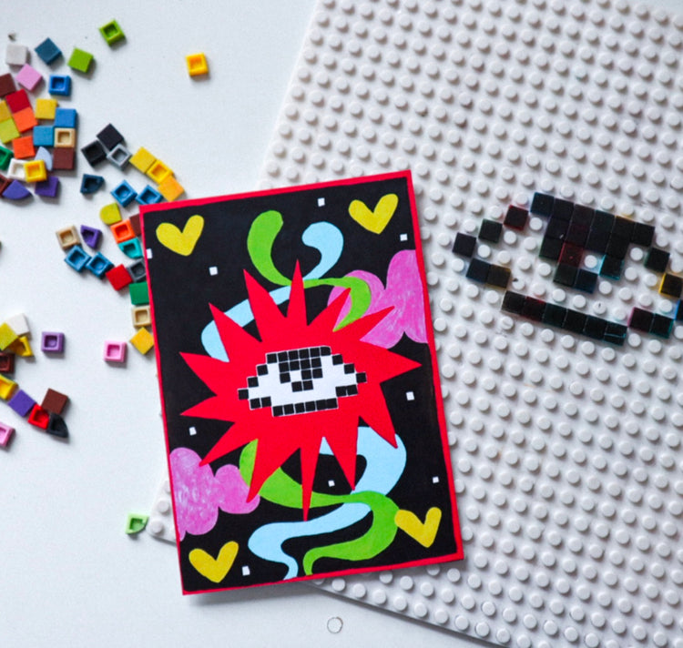 Willio Studio - Karte "bright eyes"