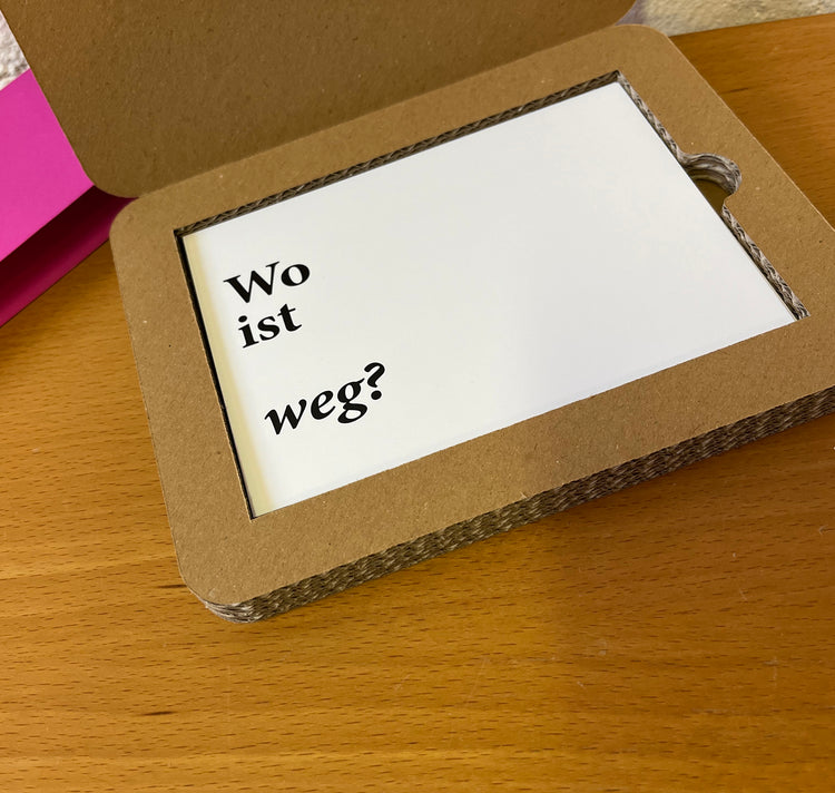 Rahel Stolz - Postkarten-Geschenkbox "Wo ist weg?"