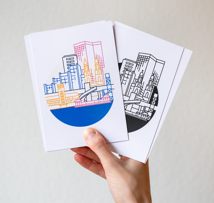 Jil Kugler - Postkartenset "Züri"