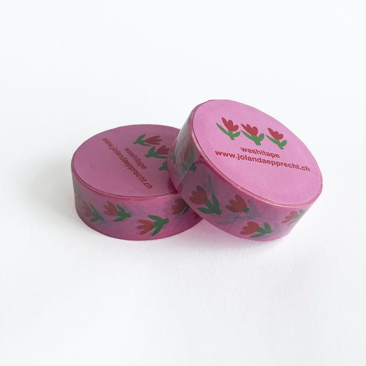 Jolanda Epprecht - Washi Tape "Rote Tülpchen"