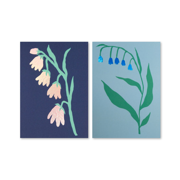 Jolanda Epprecht - Postkartenset "Glockenblumen"