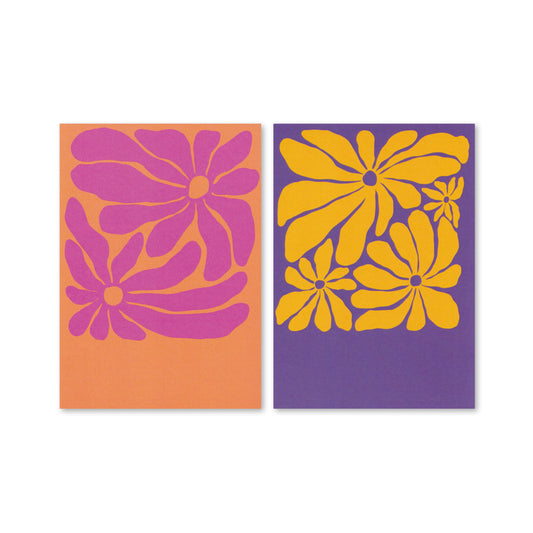 Jolanda Epprecht - Postkartenset „Retro Blumen“