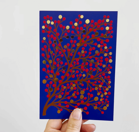 Jolanda Epprecht - Postkarte "Beere"