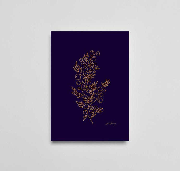 Julia Jenny - Biglietto "Bouquet in lutto"