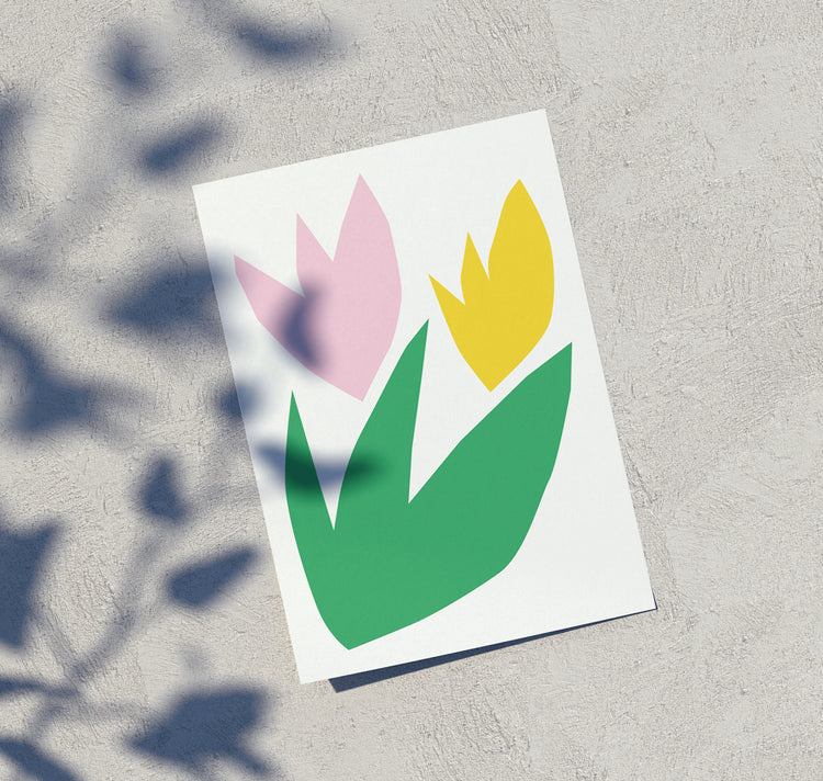 Julia Jenny - Karte "Frühling 1"