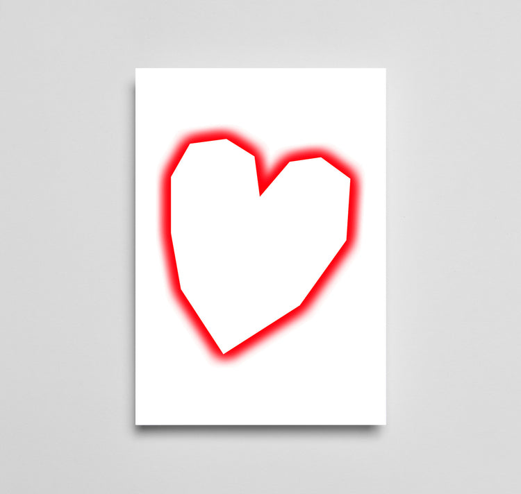 Julia Jenny - Biglietto "Cuore con Scintillio"