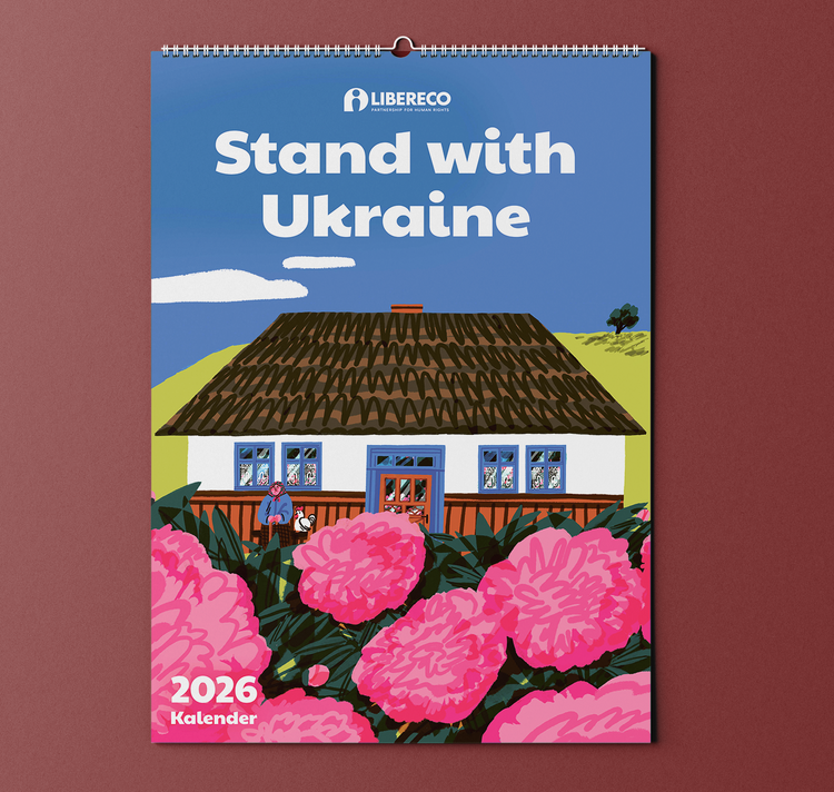 Libereco - Ukraine Soli-Kalender 2026 "Zuhause"