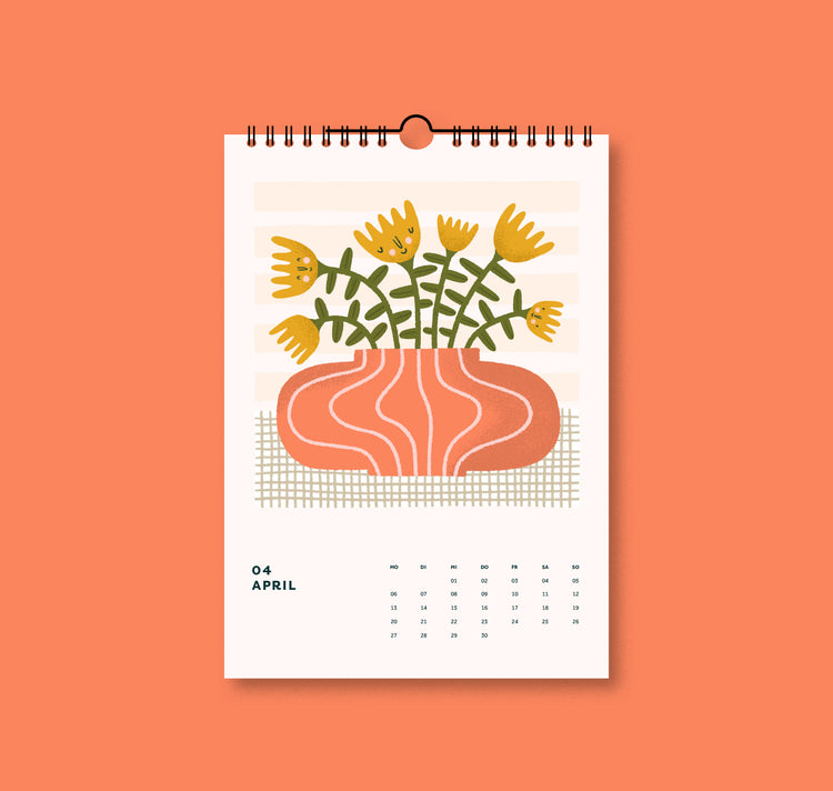 Carmen Saguer - Kalender 2026 (A4)