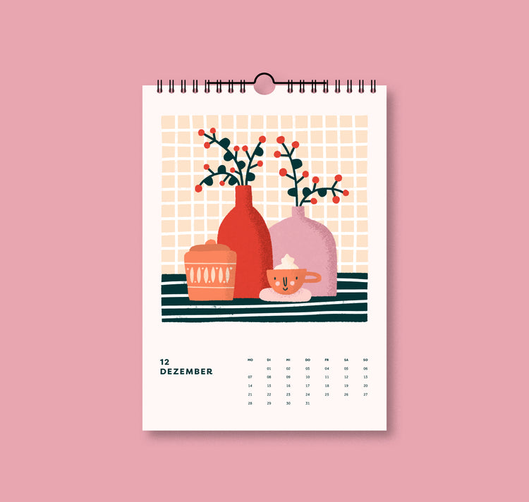 Carmen Saguer - Kalender 2026 (A4)