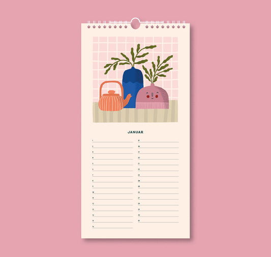 Carmen Saguer - Kalender 2026 (Lang)