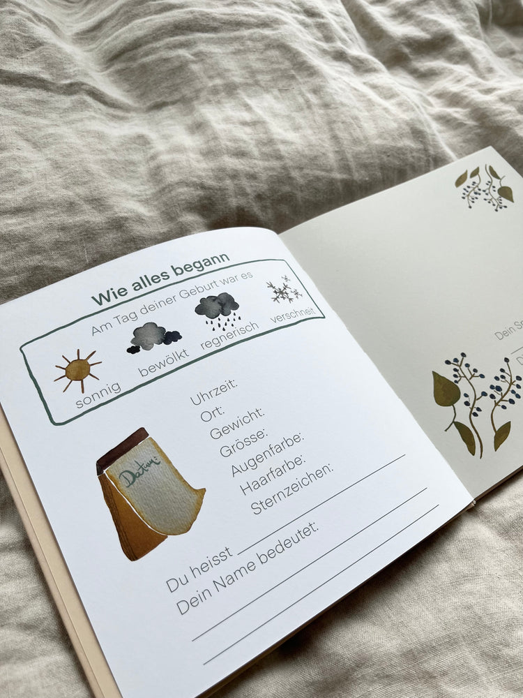 Karin Lena Schmid - Album für das erste Lebensjahr "Hallo Baby"