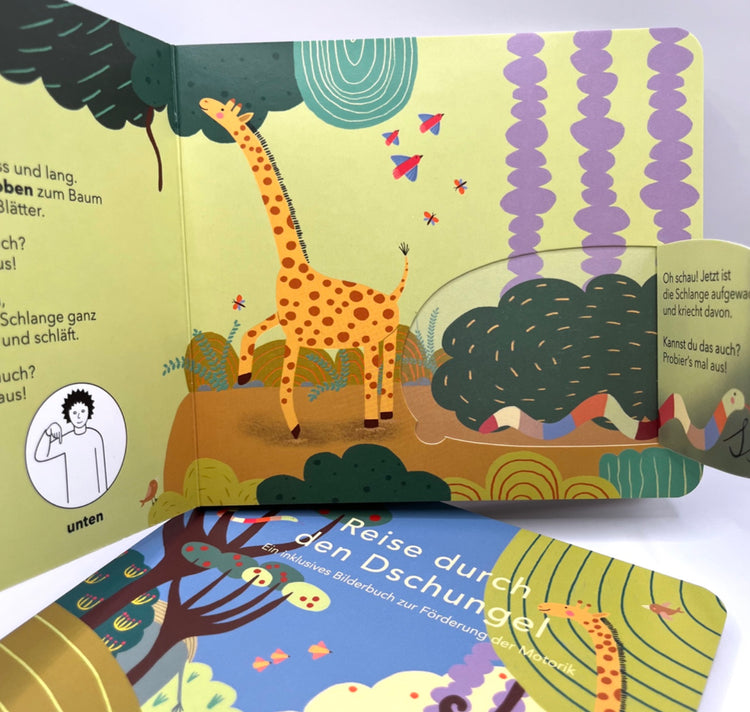 Karin Lena Schmid - Pappbilderbuch "Reise durch den Dschungel"