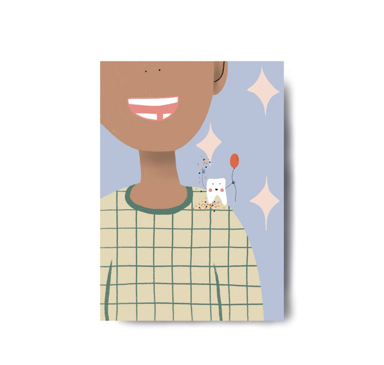 Karin Lena Schmid - Zahndose mit Postkarte