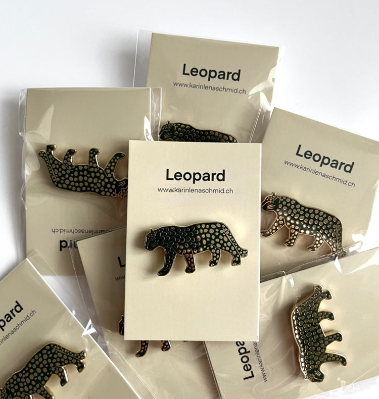 Karin Lena Schmid - Pin "Leopard"