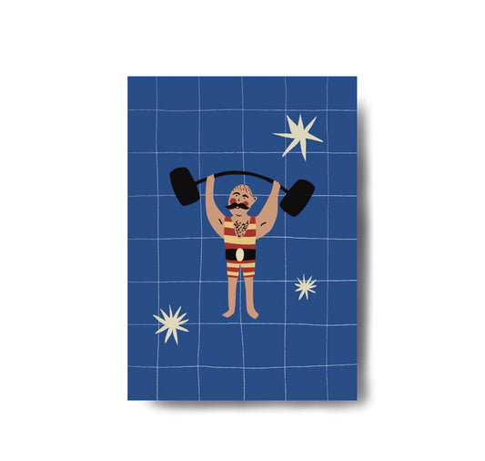 Karin Lena Schmid - Postkarte "Stark!"