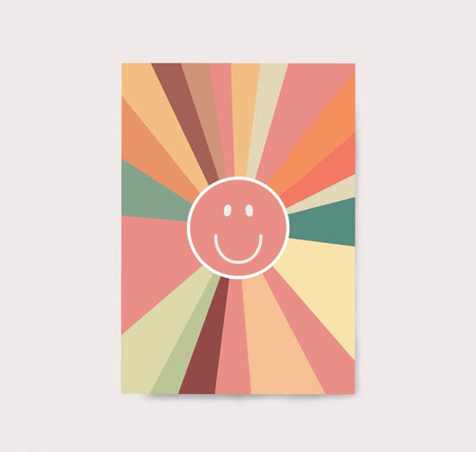 Karin Lena Schmid - Postkarte "Smile! Take it easy"