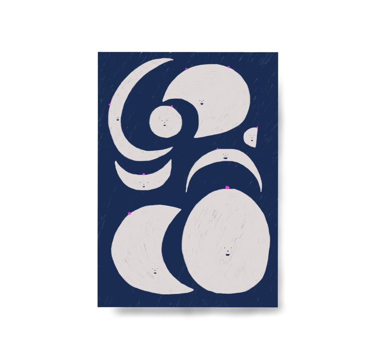 Karin Lena Schmid - Cartolina "Lune"