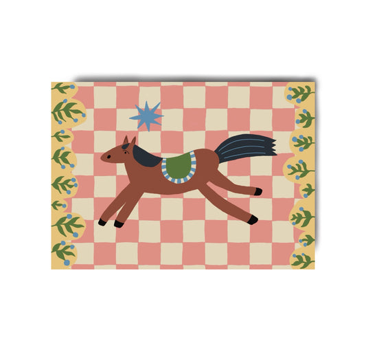 Karin Lena Schmid - Postkarte "Pferd"