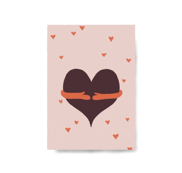 Karin Lena Schmid - Postkarte "Selbstliebe"