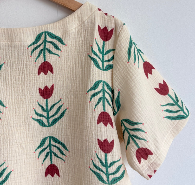Karin Lena Schmid x Wild Sparkle - T-Shirt "Skandi Flower"