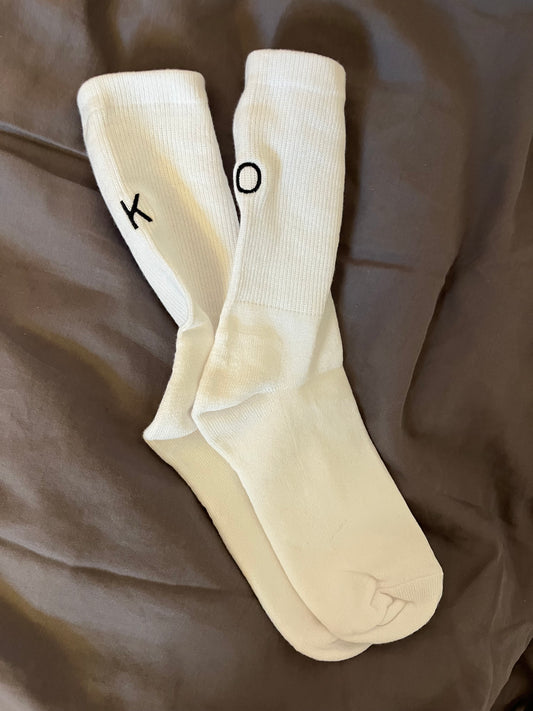 Karin Lena Schmid - Sportsocken "OK - KO"