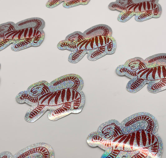 Karin Lena Schmid - Autocollant « Tigre »