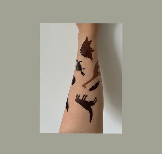 Karin Lena Schmid - Tatuaggi temporanei "Dinosauri"
