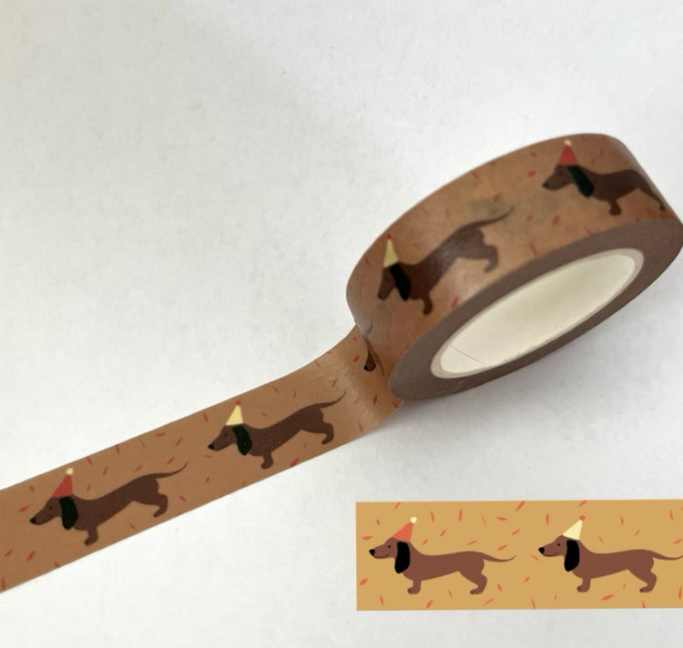 Karin Lena Schmid - Washitape "Dackel"