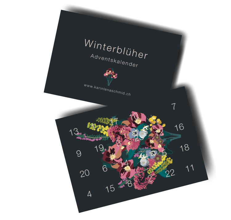 Karin Lena Schmid - Adventskalender "Winterblüher"