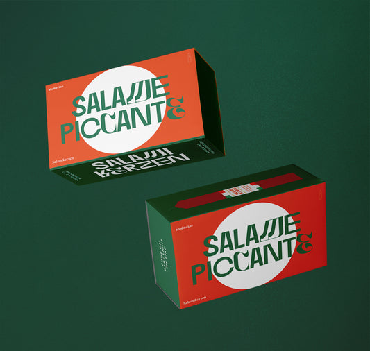 Studio Ciao - Räuchersalami Kerzen Box (10 Stück)