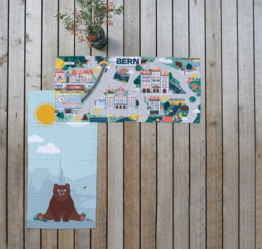 Kinderspielteppich - Mikrofasertuch "Bern"