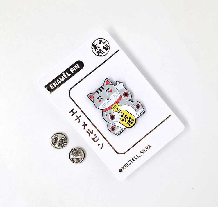 Kristell Silva Tancun - Pin "Neko Fuck"