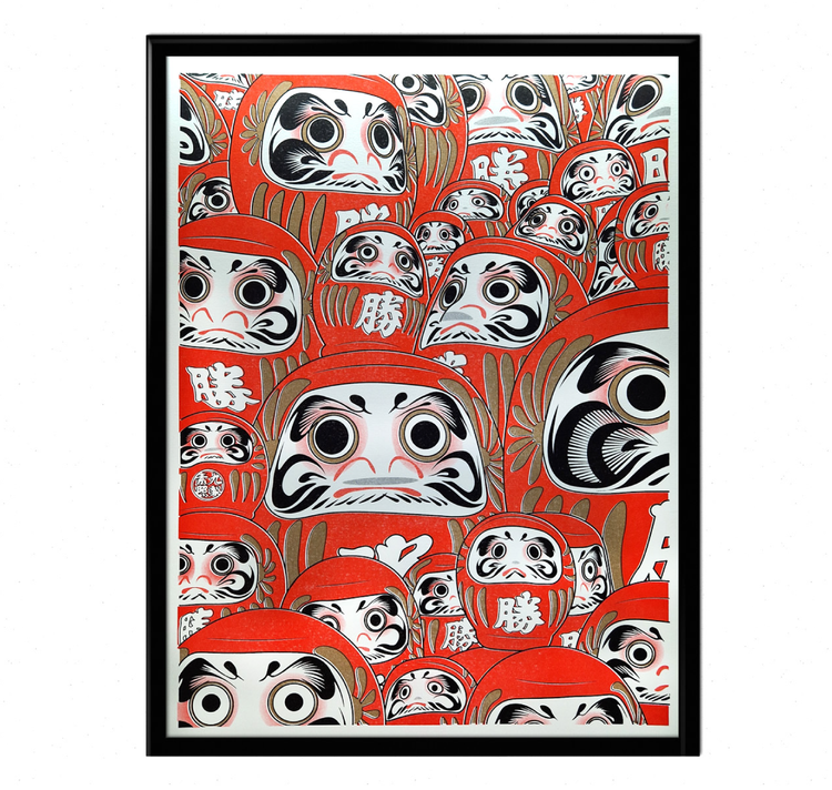 Kristell Silva Tancun - Poster A3 "Daruma"