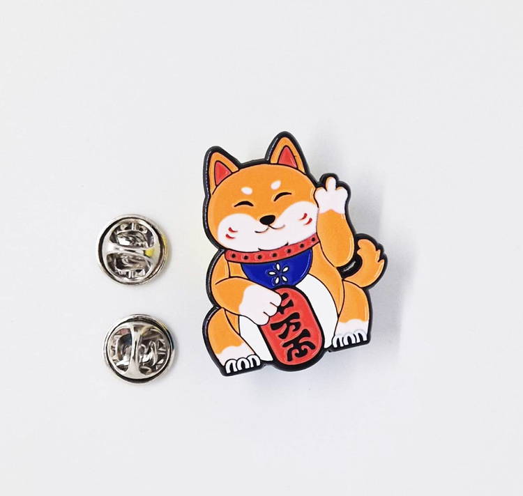 Kristell Silva Tancun - Pin "Shiba Fuck"