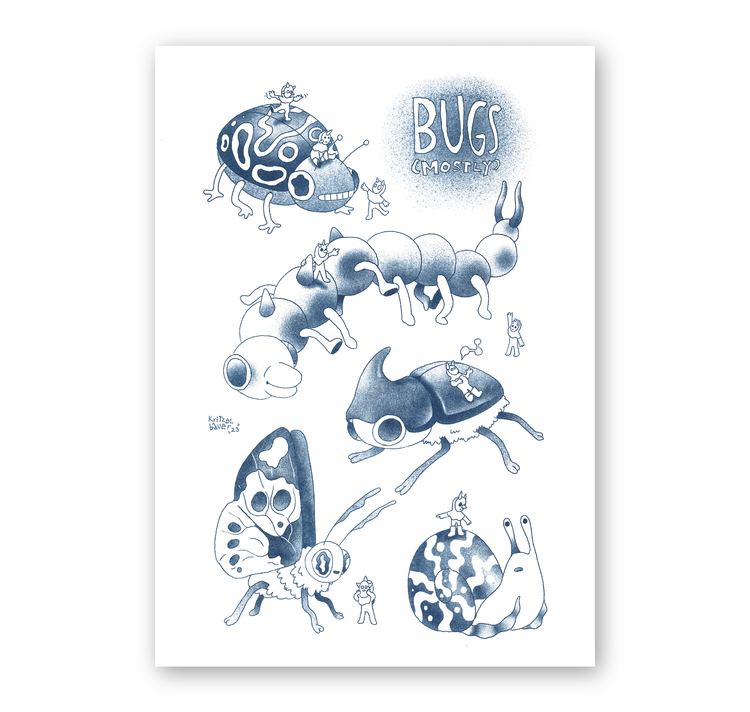 Kritzelbauer – Manifesto "Bugs Blue"