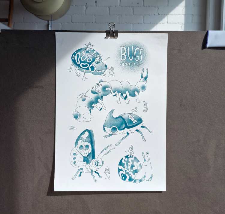 Kritzelbauer – Manifesto "Insetti verdi"